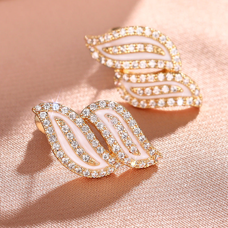 Elegant Leaf Earrings Fashion Earrings