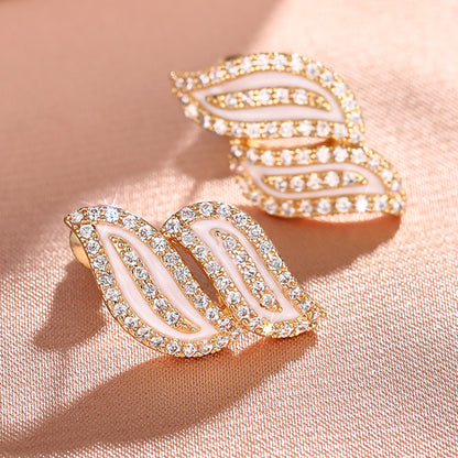 Elegant Leaf Earrings Fashion Earrings