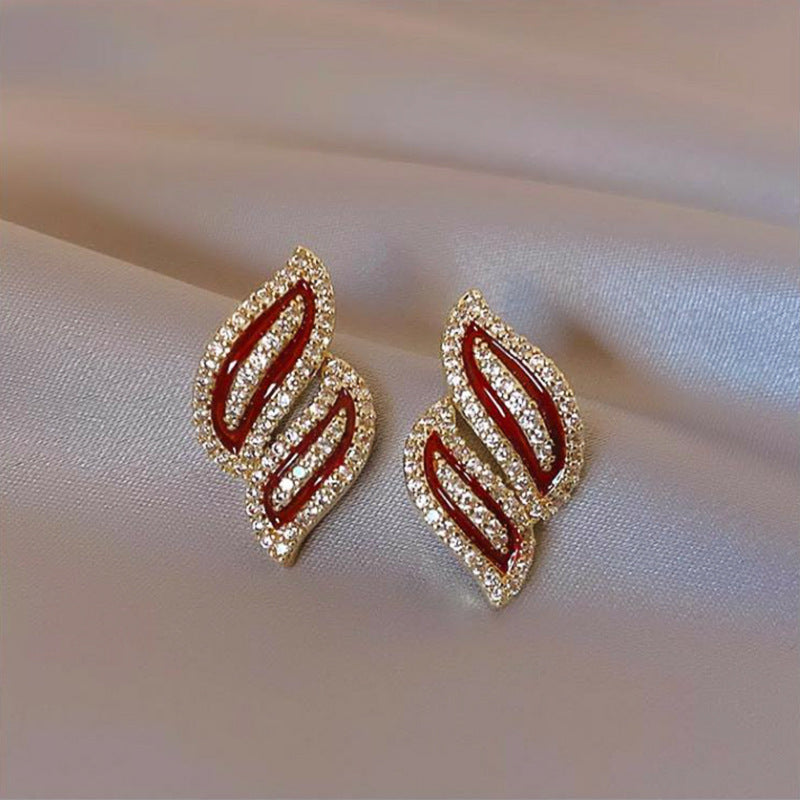 Elegant Leaf Earrings Fashion Earrings