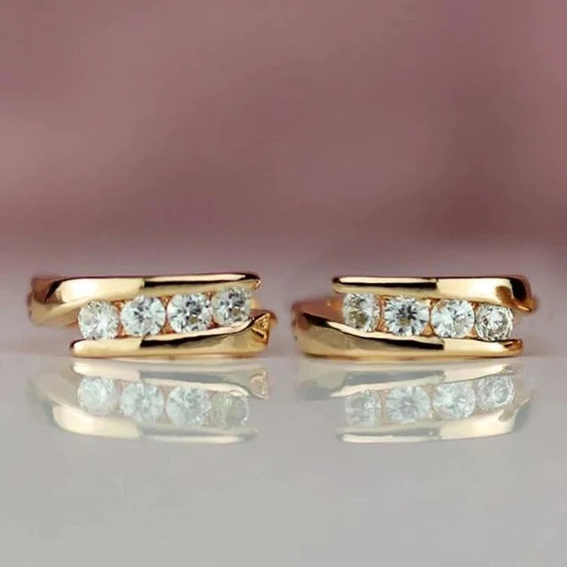 Exquisite And Versatile To Make Round Face Thin-looked Earrings