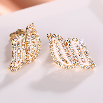 Elegant Leaf Earrings Fashion Earrings