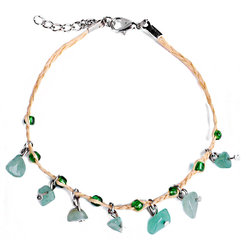 Bohemian Gravel Anklet Bell