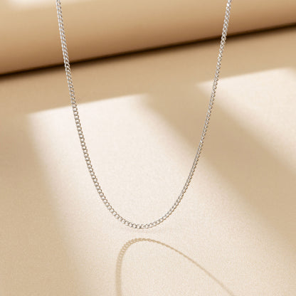 06 Grinding 2-side Necklace Versatile Chain Clavicle Chain Wholesale