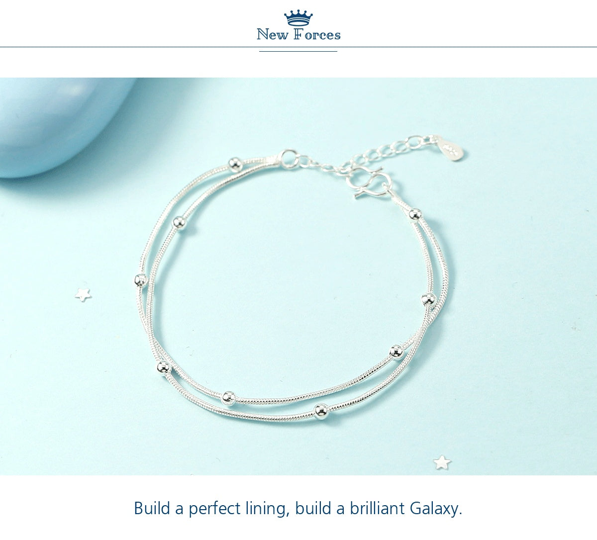 Korean Style Silver Plated Fashion Personality Anklet For Women