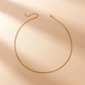 06 Grinding 2-side Necklace Versatile Chain Clavicle Chain Wholesale