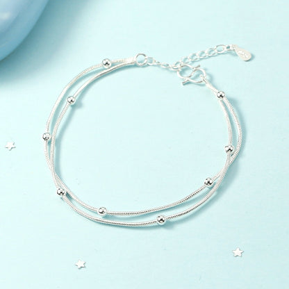 Korean Style Silver Plated Fashion Personality Anklet For Women