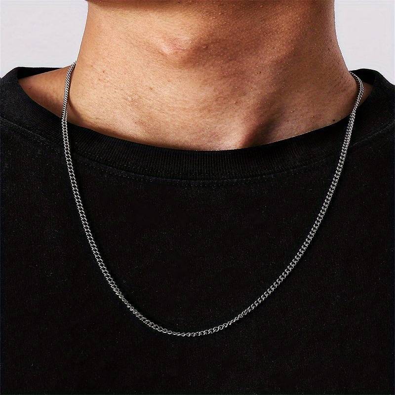 06 Grinding 2-side Necklace Versatile Chain Clavicle Chain Wholesale