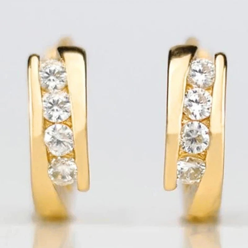 Exquisite And Versatile To Make Round Face Thin-looked Earrings