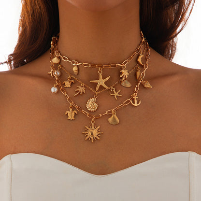 Personalized Bow Pearl Necklace
