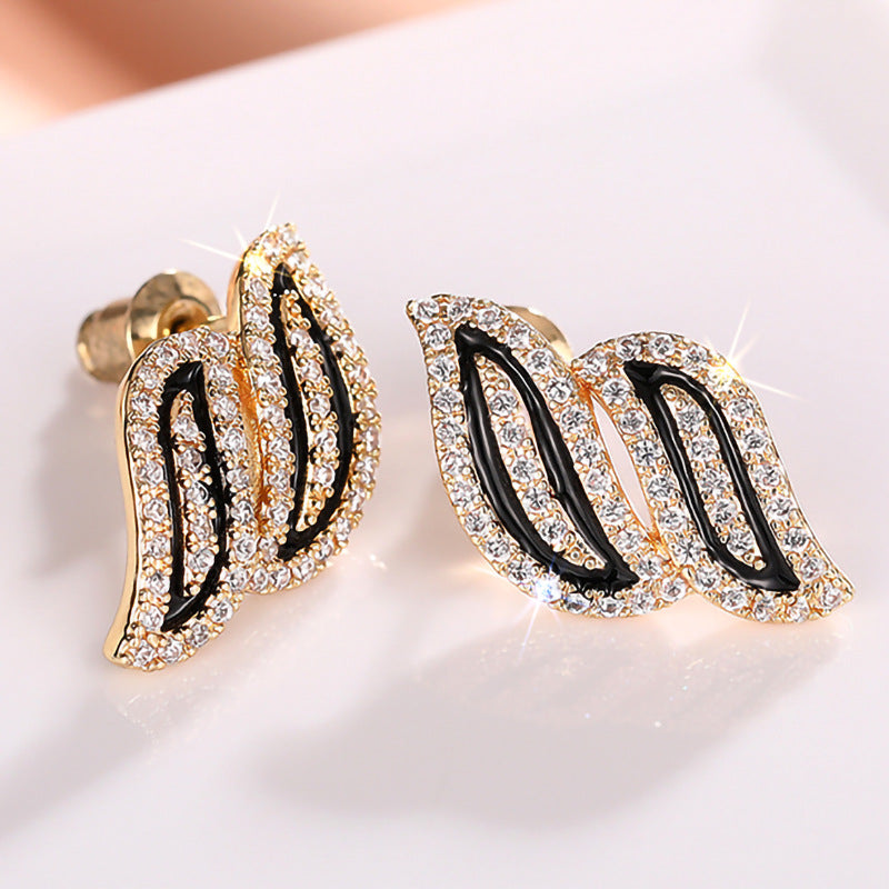 Elegant Leaf Earrings Fashion Earrings