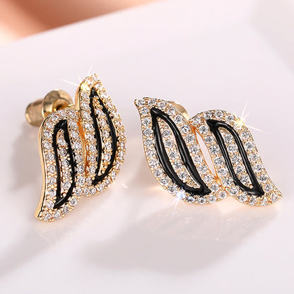 Elegant Leaf Earrings Fashion Earrings