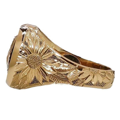 Women's European And American Flower Ring