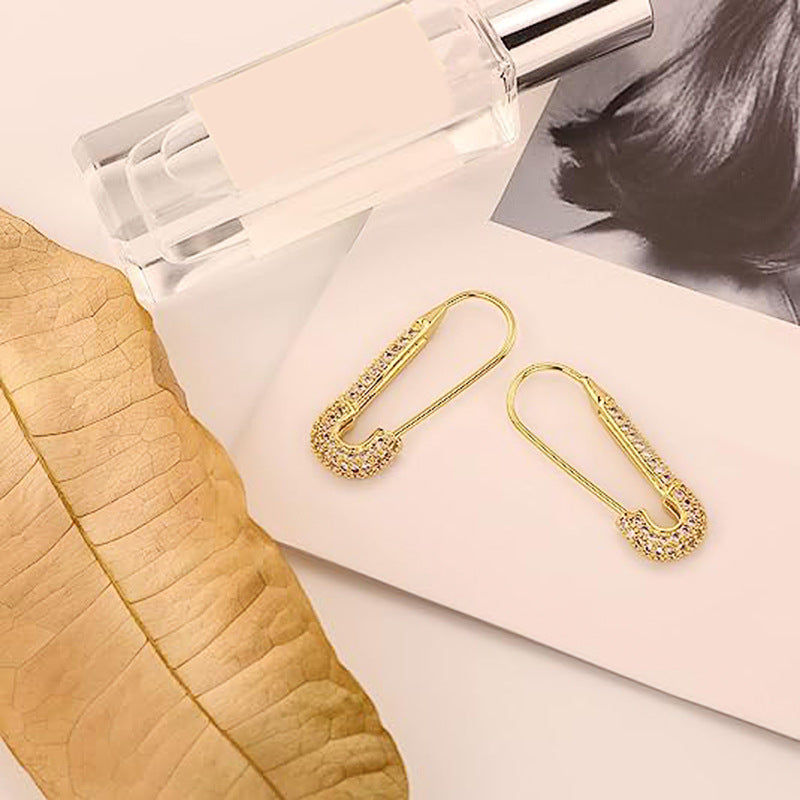 Clip Pin Decoration Light Luxury Micro-inlaid