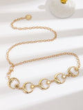 Crescent Waist Chain Tassel Multi-layer Chain Adjustable