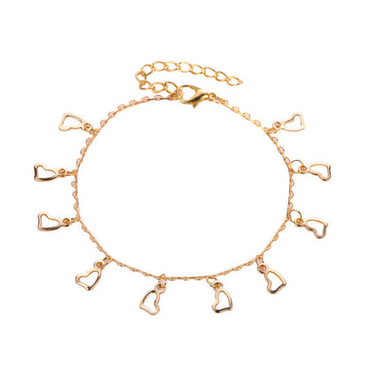 Summer Simplicity Multi-layer Chain Anklet
