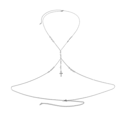 Women's Fashion Exquisite Double-layer Simplicity Pendant Waist Chain