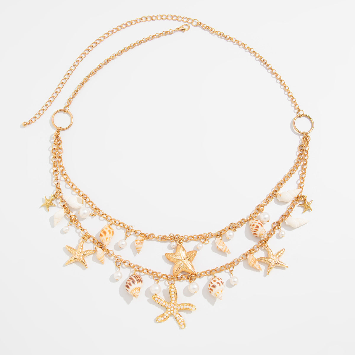 Beach Shell Tassel Body Chains Bohemian Holiday Big Starfish