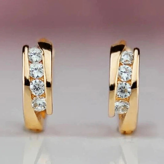Exquisite And Versatile To Make Round Face Thin-looked Earrings