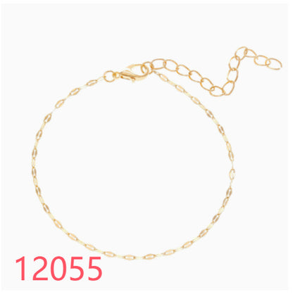 Summer Simplicity Multi-layer Chain Anklet