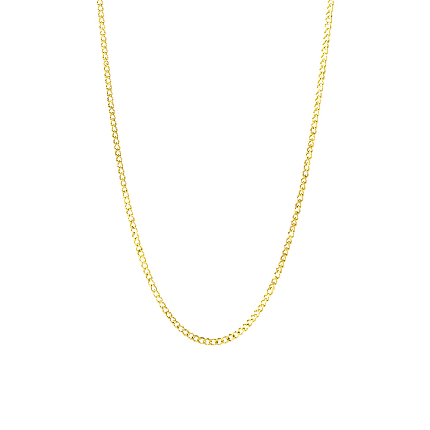 06 Grinding 2-side Necklace Versatile Chain Clavicle Chain Wholesale