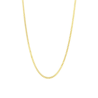 06 Grinding 2-side Necklace Versatile Chain Clavicle Chain Wholesale