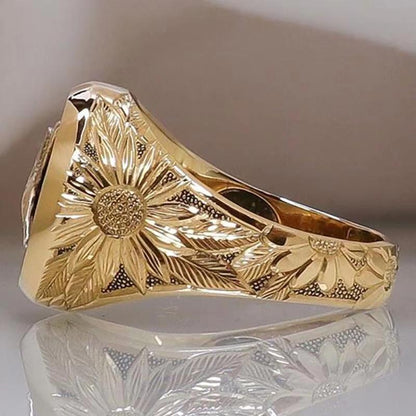 Women's European And American Flower Ring