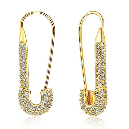 Clip Pin Decoration Light Luxury Micro-inlaid